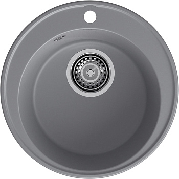 GranFest QUARZ (ECO-08) Мойка чаша D=480мм (темно-серый) GranFest QUARZ (ECO-08) Мойка чаша D=480мм (темно-серый)