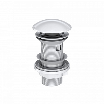 Донный клапан керамический с отв.перел., САНТЕК Донный клапан керамический с отв.перел., САНТЕК