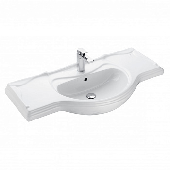 AMERICA Мебельная раковина 105, белая, ROCA