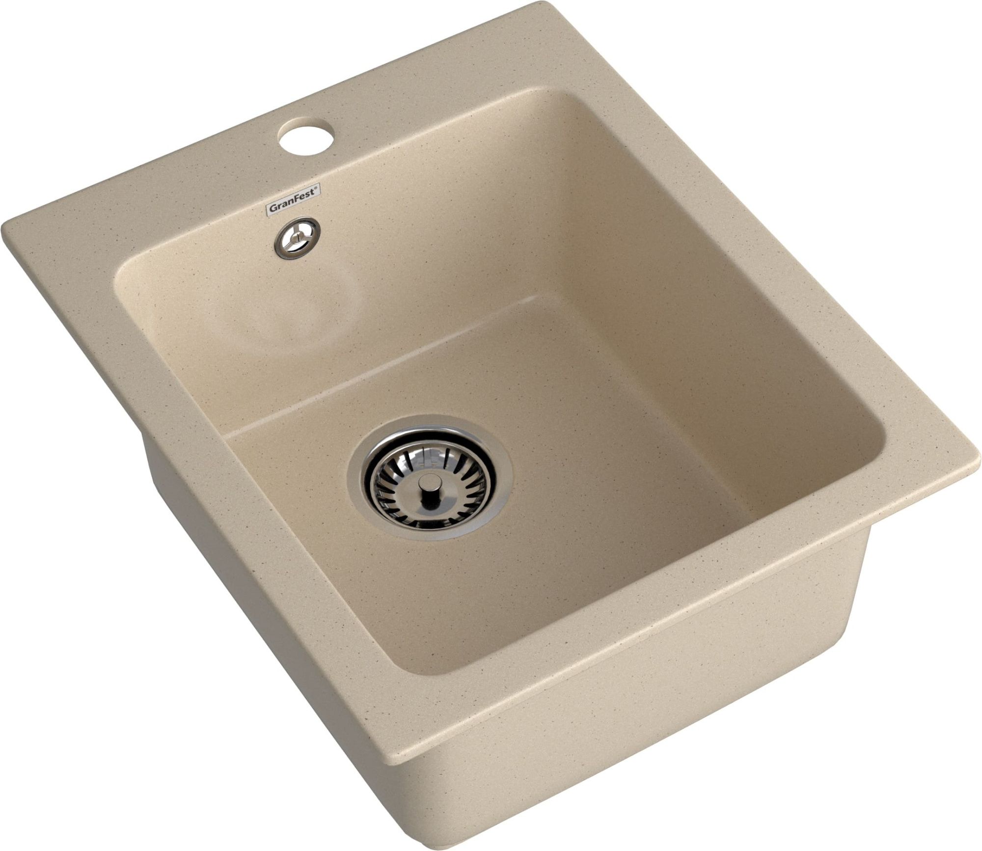 GRANFEST Мойка композит PRACTIK  GF-P--505  1-чаш. 427*505 мм, кашемир GRANFEST Мойка композит PRACTIK  GF-P--505  1-чаш. 427*505 мм, кашемир