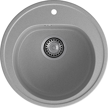 GRANFEST Мойка композит RONDO GF-R--510  D=510мм  серый   арт.GF- GRANFEST Мойка композит RONDO GF-R--510  D=510мм  серый   арт.GF-