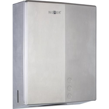 Диспенсер для бумажных полотенец из нержавеющей стали. Матовый Диспенсер для бумажных полотенец из нержавеющей стали. Матовый