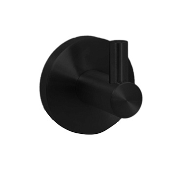 Крючок для ванной одинарный NIZA 16849.N черный