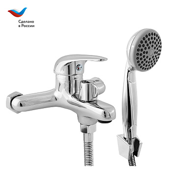 ДАЧА Смеситель для ванны с коротким литым изливом, одноручный, СЛАВЕН, В30