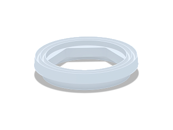 Прокладка бачка унитаза шестигранная, ANI PLAST