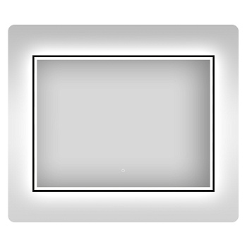 Влагостойкое зеркало с подсветкой для ванной комнаты Wellsee 7 Rays' Spectrum 172201370, размер 120 