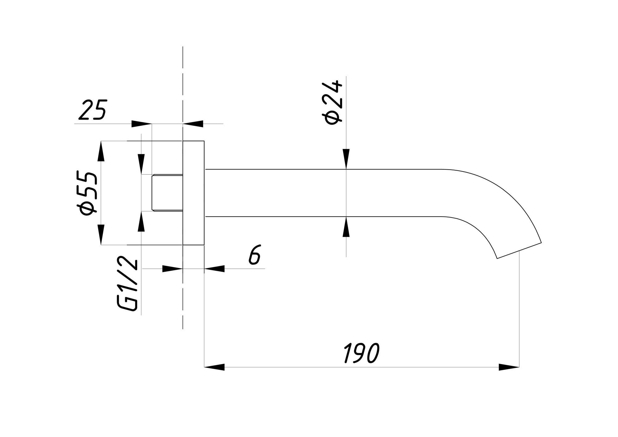 Душевая система с тропическим душем ПСМ-ST-03 встраиваемая тип См-ДшОРЗШтШлА