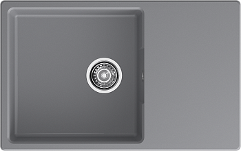 GRANFEST Мойка URBAN 678L  1-чаша+крыло 780*490мм темно-серый арт.GF-UR- GRANFEST Мойка URBAN 678L  1-чаша+крыло 780*490мм темно-серый арт.GF-UR-