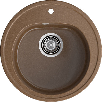 GRANFEST Мойка композит RONDO GF-R--510  D=510мм  терракот  арт.GF- GRANFEST Мойка композит RONDO GF-R--510  D=510мм  терракот  арт.GF-