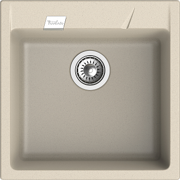 RIVELATO Мойка RAUM 50  1-чаша 500*510мм beige scuro арт. RIVELATO Мойка RAUM 50  1-чаша 500*510мм beige scuro арт.