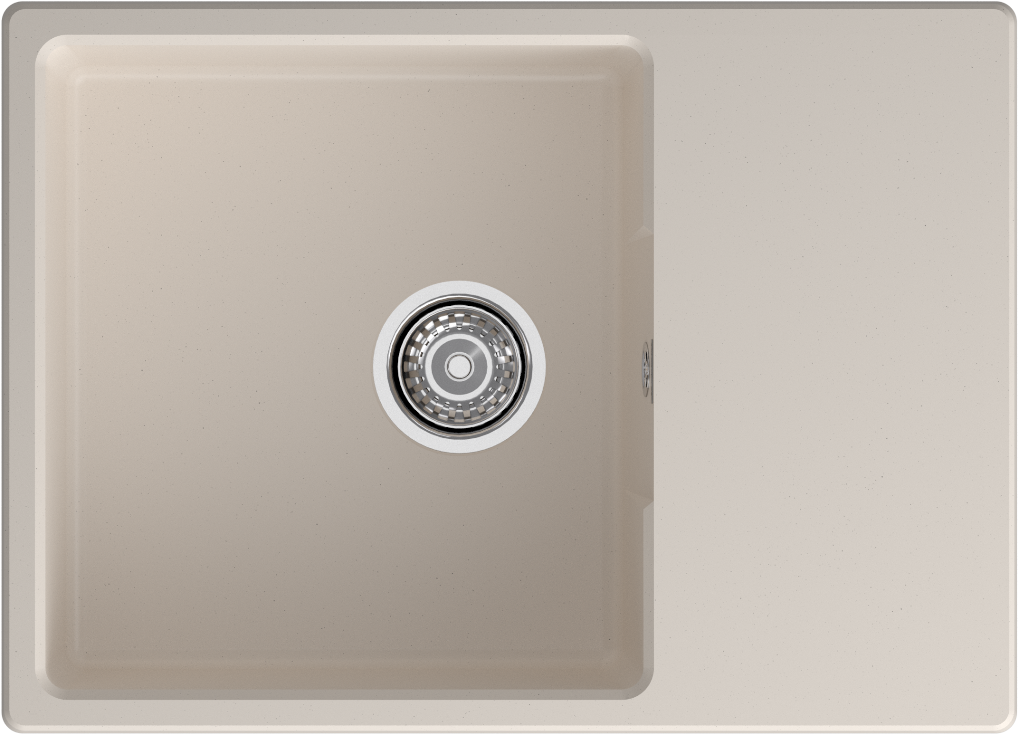 GRANFEST Мойка URBAN 668L  1-чаша+крыло 680*490мм белый арт.GF-UR- GRANFEST Мойка URBAN 668L  1-чаша+крыло 680*490мм белый арт.GF-UR-