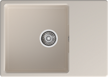 GRANFEST Мойка URBAN 668L  1-чаша+крыло 680*490мм белый арт.GF-UR- GRANFEST Мойка URBAN 668L  1-чаша+крыло 680*490мм белый арт.GF-UR-