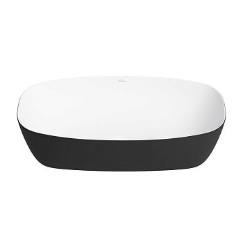 Накладная раковина для ванной комнаты Wellsee Ground Breaking 337706000: прямоугольная раковина, шир