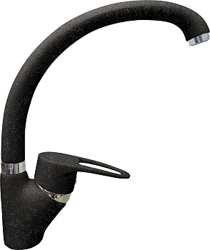 GF Смеситель для кухни боковой D-40mm (черный)