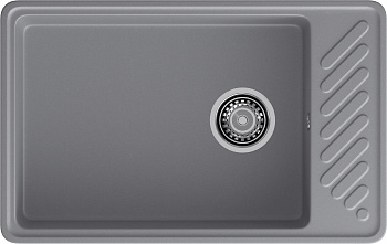 GranFest QUARZ (GF-ZL51) Мойка для кухни 760*480мм (темно-серый) GranFest QUARZ (GF-ZL51) Мойка для кухни 760*480мм (темно-серый)