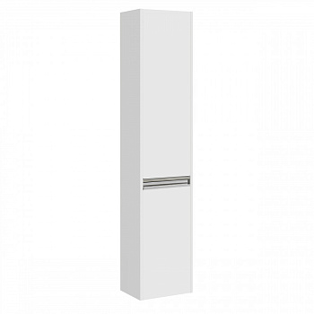 Шкаф-колонна ЛОНДРИ 34, подвесная, белая