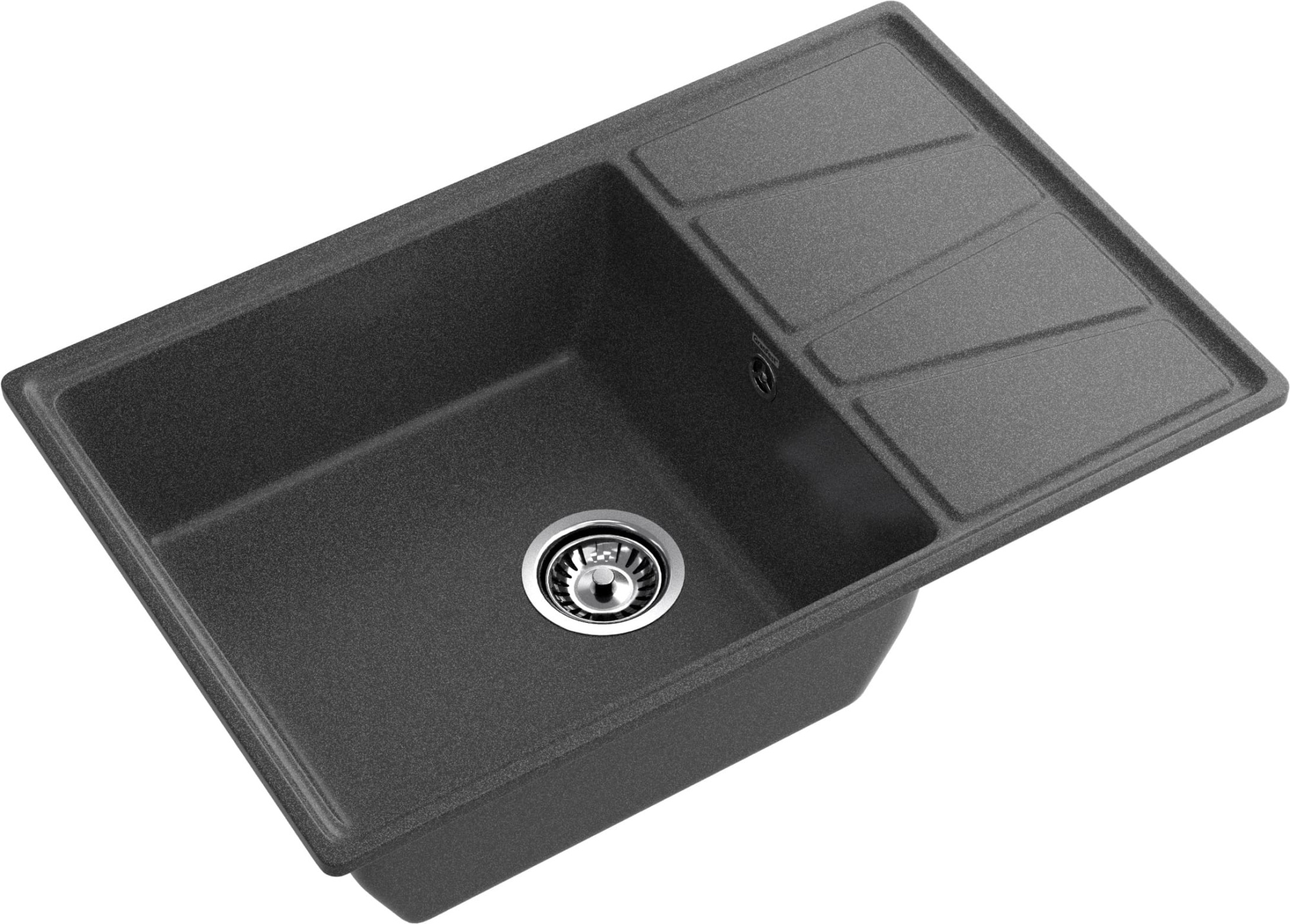 GRANFEST Мойка композит VERTEX, GF-V-780L, чаш+кр 780*500, графит GRANFEST Мойка композит VERTEX, GF-V-780L, чаш+кр 780*500, графит