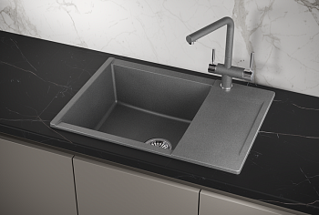Кухонная мойка GRANULA (7003, ГРАФИТ) Кухонная мойка GRANULA (7003, ГРАФИТ)