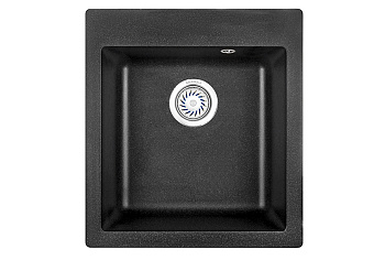 Кухонная мойка GRANULA (4201, ЧЕРНЫЙ)