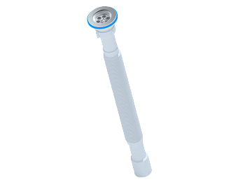Сифон гофрированный 1 1/4"*32/40 удл., ANI PLAST Сифон гофрированный 1 1/4"*32/40 удл., ANI PLAST