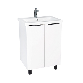 Тумба под раковину VIANT БЕРЛИН 60 напольная белый (VBER60MDBEL-T2ST) Тумба под раковину VIANT БЕРЛИН 60 напольная белый (VBER60MDBEL-T2ST)