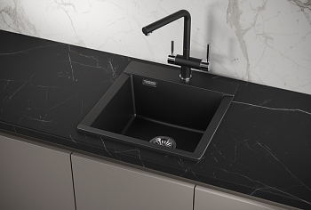 Кухонная мойка GRANULA (4701, ШВАРЦ) Кухонная мойка GRANULA (4701, ШВАРЦ)