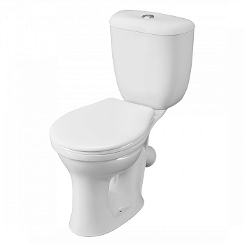 Унитаз-компакт Виктория косой выпуск,  с бачком Виктория н/п., кнопочной арматурой и сиденьем  SANTE Унитаз-компакт Виктория косой выпуск,  с бачком Виктория н/п., кнопочной арматурой и сиденьем  SANTE