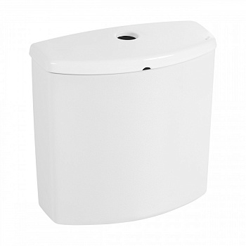 АЛЬКОР Бачок для унитаза без арматуры с крышкой, нижн. подвод. САНТЕК