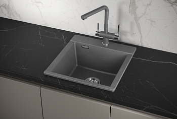 Кухонная мойка GRANULA (4701, ГРАФИТ) Кухонная мойка GRANULA (4701, ГРАФИТ)