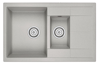 Кухонная мойка GRANULA (7802, БАЗАЛЬТ) Кухонная мойка GRANULA (7802, БАЗАЛЬТ)