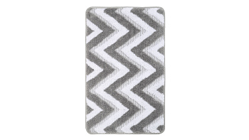 Коврик для ванной Fixsen River 1-ый FX-5004K, серый, 50х80 см.