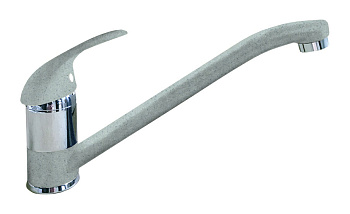 GranFest QUARZ Смеситель для кухни D=35 мм (серый)