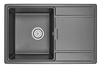 Кухонная мойка GRANULA (7804, ЧЕРНЫЙ) Кухонная мойка GRANULA (7804, ЧЕРНЫЙ)