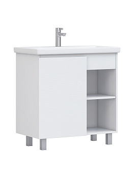 Тумба под раковину VIGO Milos 80 (Como) 318 белый Тумба под раковину VIGO Milos 80 (Como) 318 белый