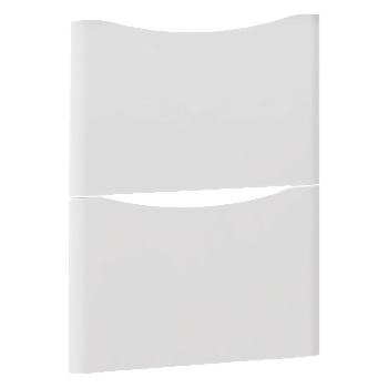 Фасад тумбы под раковину VIGO Glem 600-0-2 (Como) белый к корпусу тумбы 265 (273)