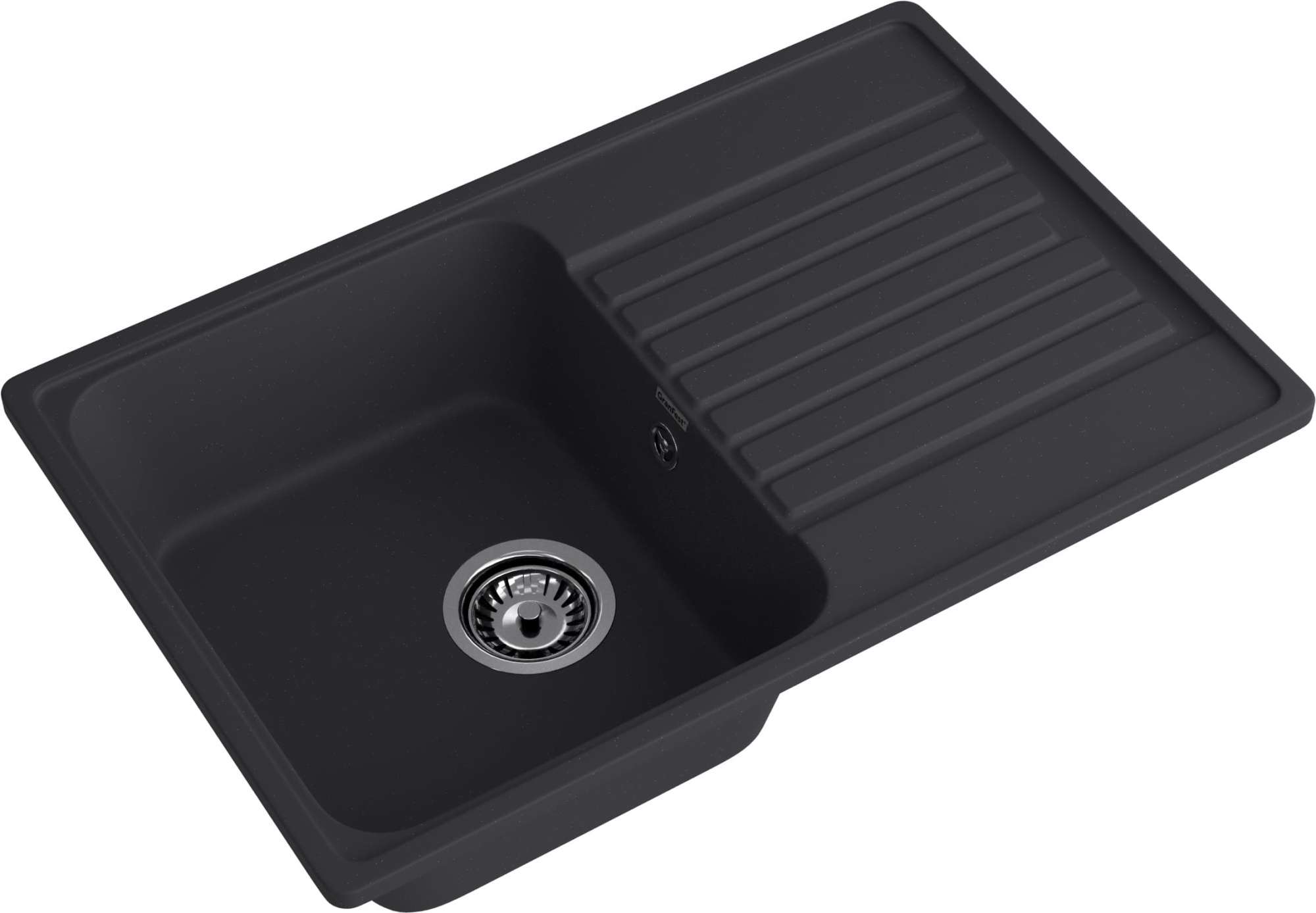 GranFest QUARZ (ECO-78) Мойка чаша+кр 740*480 (черный) GranFest QUARZ (ECO-78) Мойка чаша+кр 740*480 (черный)