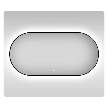 Влагостойкое зеркало с подсветкой для ванной комнаты Wellsee 7 Rays' Spectrum 172201550, размер 100 