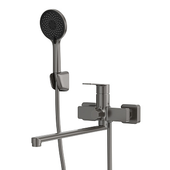 Смеситель для ванны TOKITO KOBE вороненая сталь (TOK-KOB-1015)