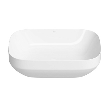 Накладная раковина для ванной комнаты Wellsee Air Gap S 338501000: прямоугольная раковина, ширина ум