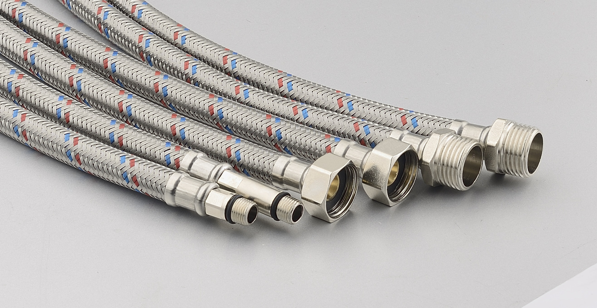 Подводка гибкая ProfECO для воды 60 см гайка-штуцер 1/2-1/2 PE-FM60