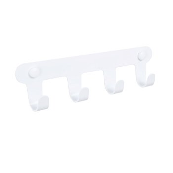 Планка 4 крючка Fixsen, FX-805W-4, белый Планка 4 крючка Fixsen, FX-805W-4, белый