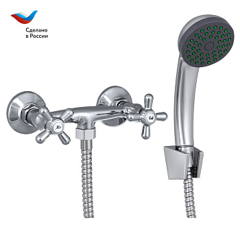 ПРОРАБ Смеситель для душа,двуручный, СЛАВЕН, О40