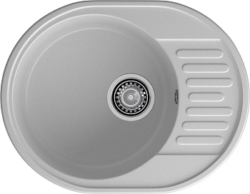 GranFest QUARZ (ECO-58) Мойка чаша+кр 620*480 (серый) GranFest QUARZ (ECO-58) Мойка чаша+кр 620*480 (серый)