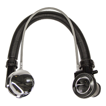 Сифон с переливом ALEX BAITLER Премиум пластик (0922035006)