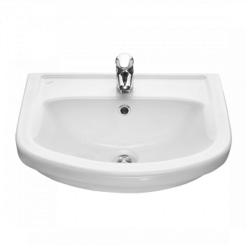 Умывальник на мебель Акватон, 50 см. с обрамлением перелива. SANTERI