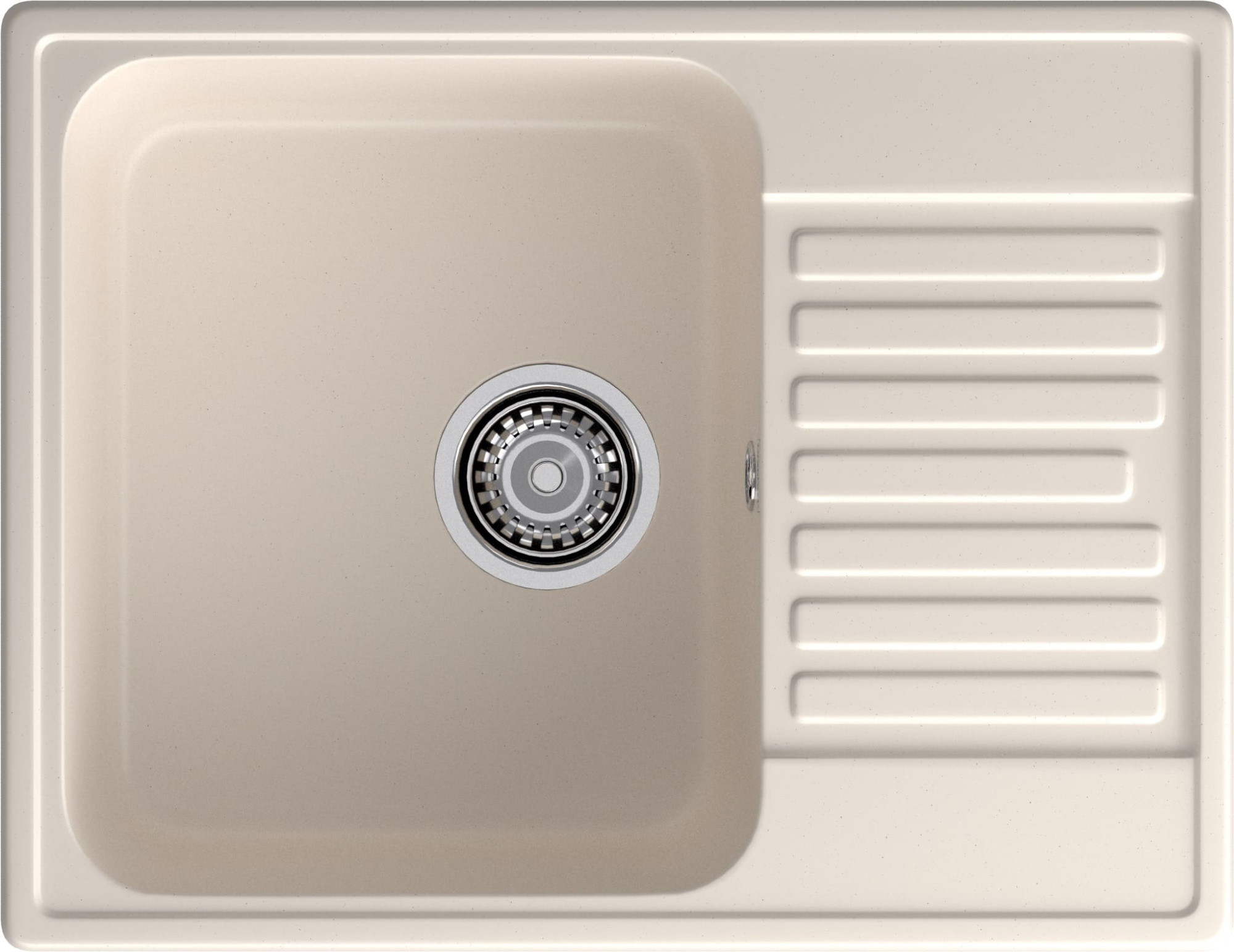 GranFest QUARZ (ECO-13) Мойка чаша+кр 620*480 (белый) GranFest QUARZ (ECO-13) Мойка чаша+кр 620*480 (белый)