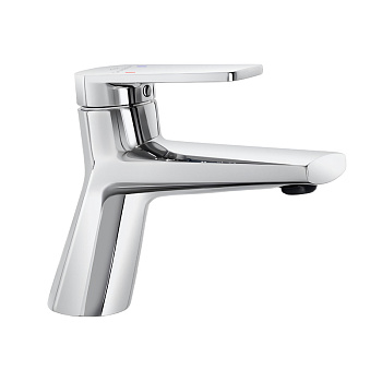 Смеситель для умывальника с литым изливом, одноручный, СЛ-ОД-Г12, Славен