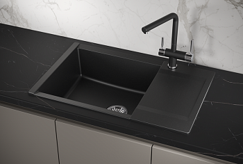 Кухонная мойка GRANULA (7807, ШВАРЦ) Кухонная мойка GRANULA (7807, ШВАРЦ)