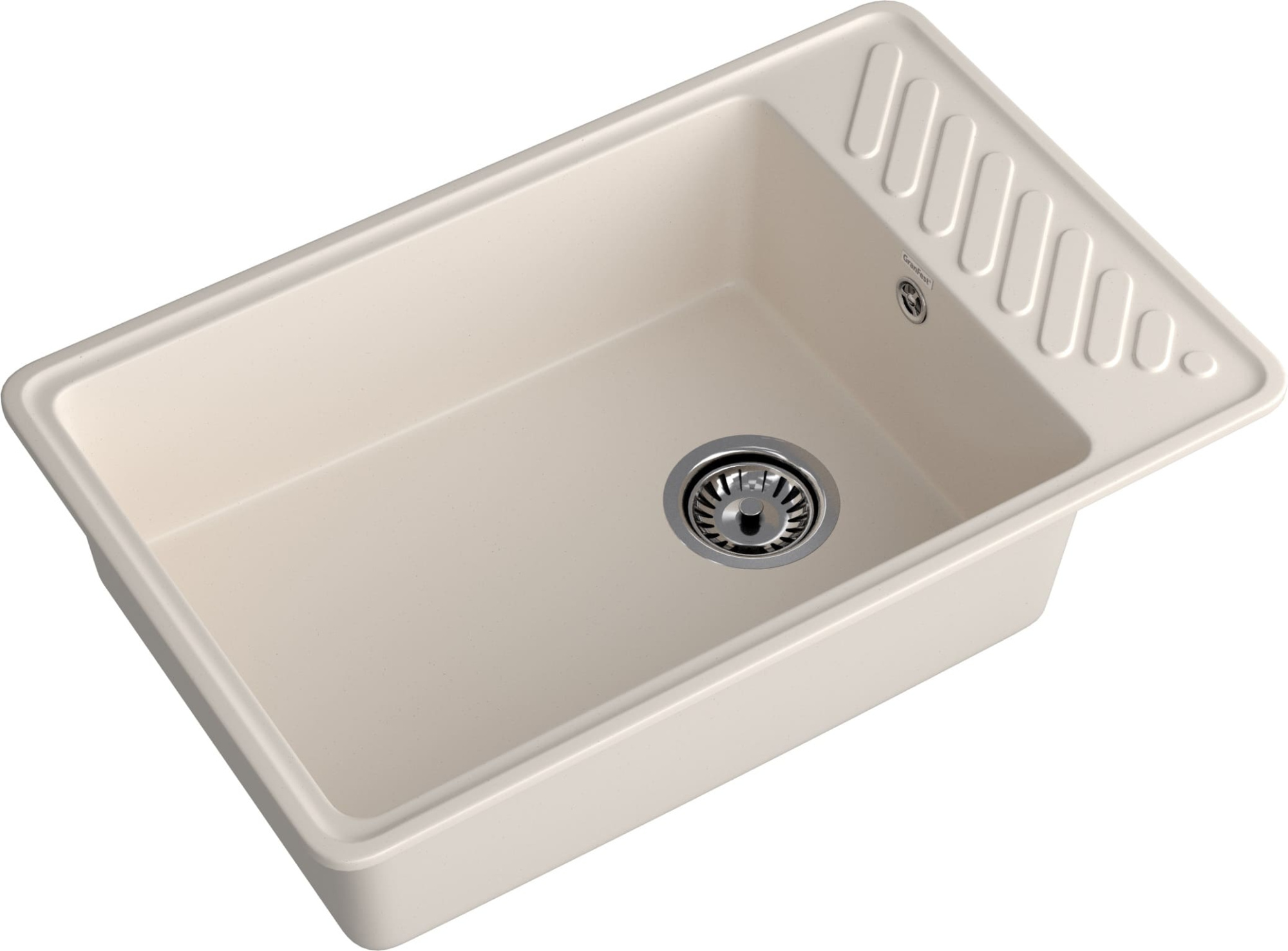 GranFest QUARZ (GF-ZL51) Мойка для кухни 760*480мм (белый) GranFest QUARZ (GF-ZL51) Мойка для кухни 760*480мм (белый)