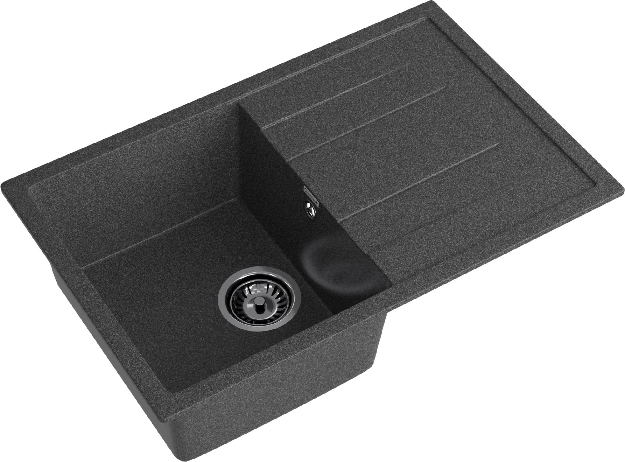 GRANFEST Мойка композит QUADRO GF-Q--780L  чаша с крылом 780*500 мм графит арт.GF- GRANFEST Мойка композит QUADRO GF-Q--780L  чаша с крылом 780*500 мм графит арт.GF-